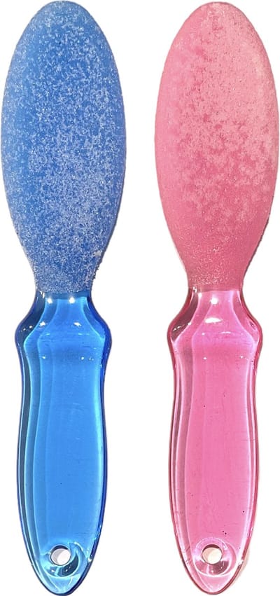 Voetvijl - Eeltvijl - 2-Zijdig - Blauw/Roze - Set 2 Stuks (533)