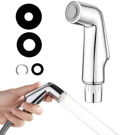 SnelShoppen - Douchekop Keukenkraan Roestvrij Staal Waterbesparend Voor Keuken Badkamer Wastafel - Corrosiebestendig en Eenvoudig te Reinigen