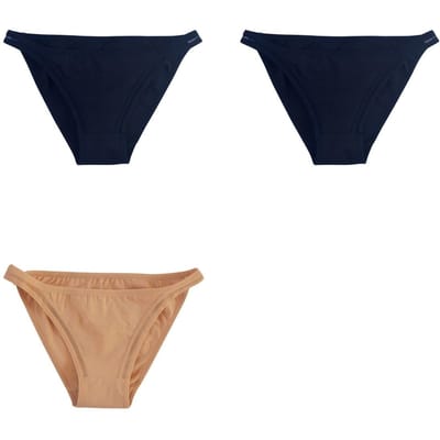 3 Stuks/Set Katoenen Slipjes Dames Lage Taille Slips Vrouwelijk Ondergoed Sexy Lingerie Comfortabele Braziliaanse Slipjes Ademend Ondergoed M-XL XL&3PCS black