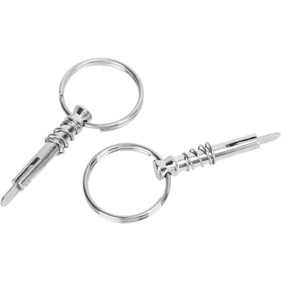 2 Stuks Snelkoppelpen RVS Scheepsbeslag Boot Biminitop Pen voor Scheepsbouw white