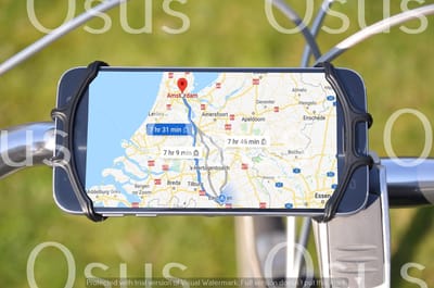 Telefoonhouder Fiets - GSM Houder Fiets - Telefoonhouder Fiets - 360 Graden Draaibaar - Smartphone - Bike Phone Holder - Telefoon Houder - Bike mobile Holder
