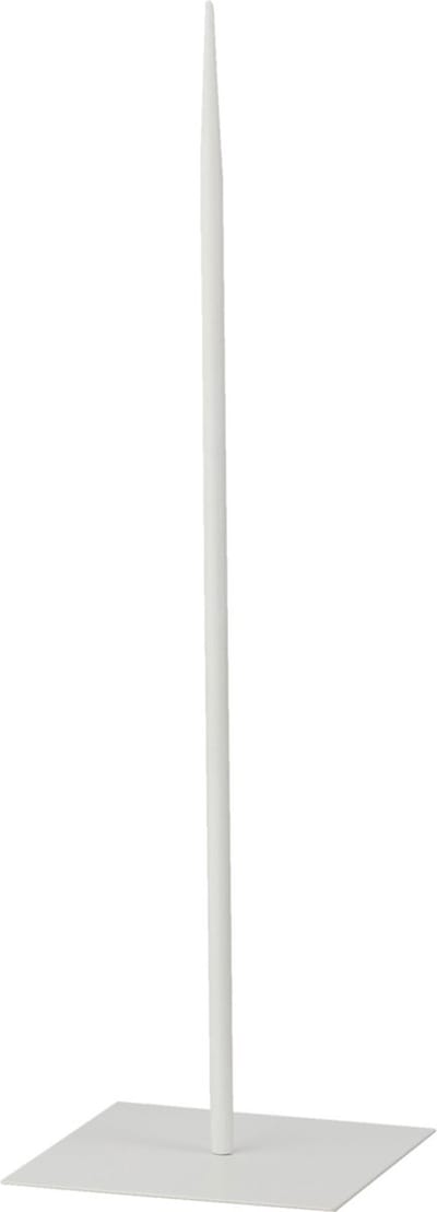 J-Line decoratie pin - metaal - wit - medium