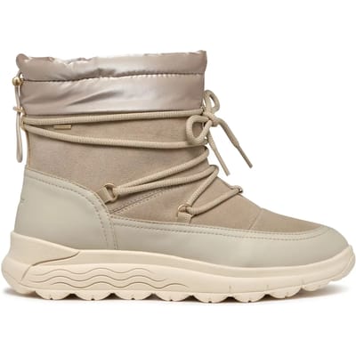 Geox D Spherica 4x4 B Abx Booties Beige EU 37 Vrouw