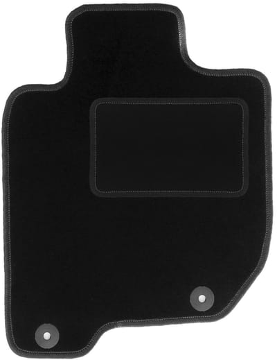 Bestuurdersmat zwart voor: Mitsubishi L200 IV pick-up (2006-2015)