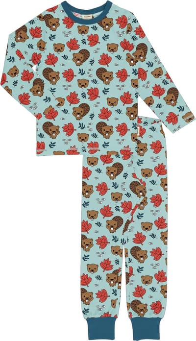 Pyjama Set LS BEAVER FRIENDS 98/104