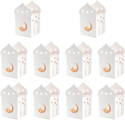 Herbruikbare Cadeauverpakkingen voor Cookies en Kaarsen - 10 Stuks, Perfect voor Feestjes en Speciale Gelegenheden, Ideaal voor Snoep en Traktaties