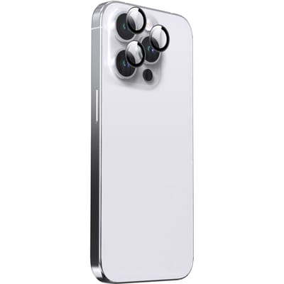 BeHello – Camera Lens Protector – Geschikt Voor iPhone 15 Pro En 15 Pro Max En 14 Pro En 14 Pro Max – Voorzien Van Individuele Lensbescherming En Aluminium Frame – Voor Apple iPhone – Zwart Aluminium En Transparant Glas