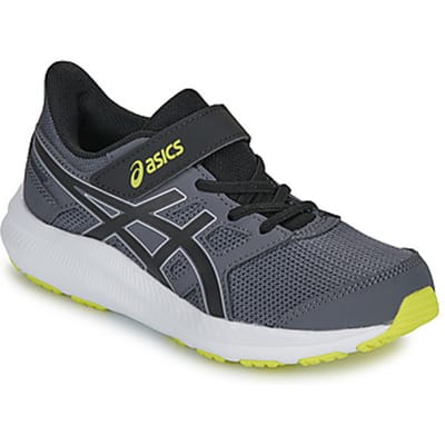 Asics JOLT 4 PS K - Hardloopschoenen - Grijs Geel - Maat 30
