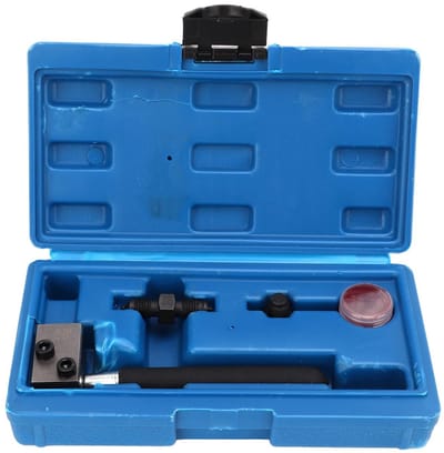 Dailygoods- Dubbel-Felsgereedschapsset Universeel - 3/16 Inch Remleiding - Stalen Gereedschap - Inclusief Positioneerbout - 45 Graden Fels - Perfecte Reparatie van Voertuigremleidingen - Reparatietool