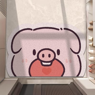 Tapijt Draadring Entree Deurmat Cartoon Interieur Draadring Voetmat Kan Worden Gesneden voor Huishoudelijke Deurmat Entree 40×60cm