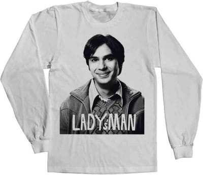 The Big Bang Theory Longsleeve shirt -S- Lady's Man Wit