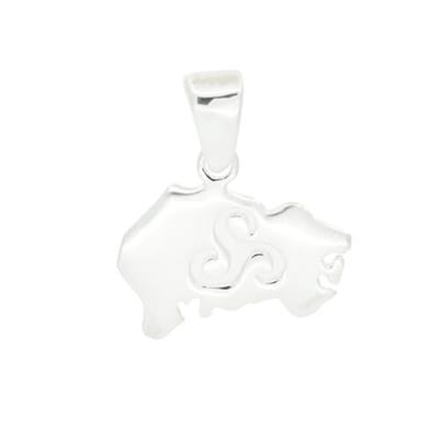 Blinx Jewels Zilveren Hanger Triskelion
