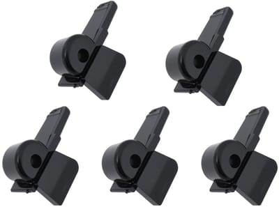 Dailygoods- Velgbeschermer 5 Stuks - Vervangingsonderdeel - Compatibel met Snapon - Duurzaam Kunststof - Eenvoudige Installatie - Lange Levensduur - Velgprotectors