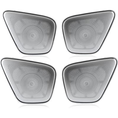 4 stuks 64 Kleur Deur Middenbereik Luidsprekerhoezen Sfeerverlichting Vervanging voor Mercedes‑Benz A‑Klasse W177 2019‑2021