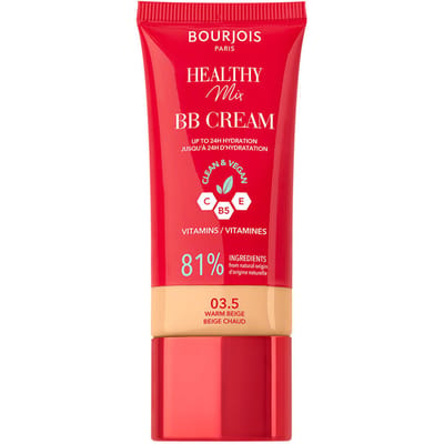 Healthy Mix & BB Cream 3.5 Warm Beige 30 ml – BB Cream, 24h Hydration, For Women, Warm Beige, Vitamin C, Suitable For Daily Makeup