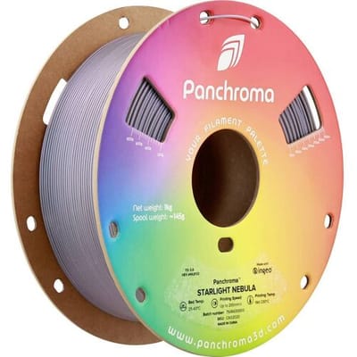 Polymaker CA02020 Panchroma™ Starlight Filament PLA kunststof Meerkleurig, Kleurverandering 1.75 mm 1000 g Starlight Nebula, Violet 1 stuk(s)