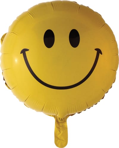 Folieballon - Smiley 46 cm