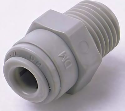 Adapter 3/8" Schroefbaar (buitendraad) 3/8" Plug