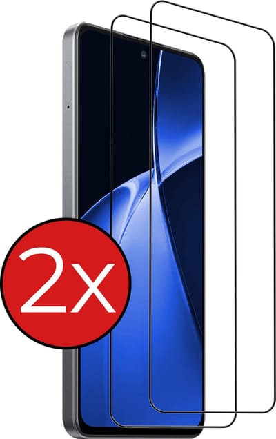Screenprotector - 2 Stuks - Geschikt voor OnePlus Nord CE 4 Lite - Full Cover - Beschermglas - Gehard Glas - Tempered Glass - Screen Protector
