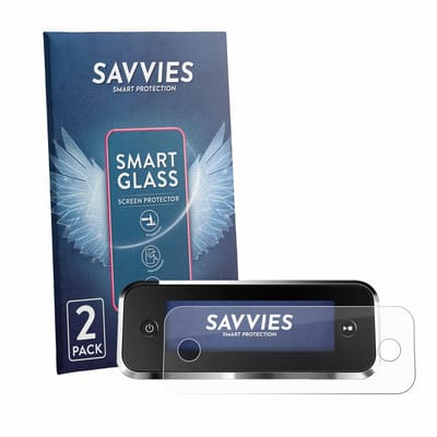 2 Stuks Savvies Screenprotector - geschikt voor Philips Series 5500 - beschermfolie glas transparant