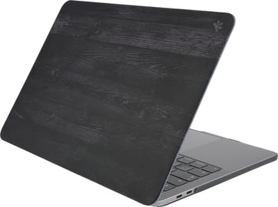 Gecko Covers Clip on Case geschikt voor MacBook Air 13 inch (2018/2019) - Zwart