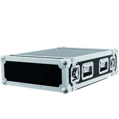 Roadinger PR-2ST 19 inch rack 4 HE Hout Incl. greep