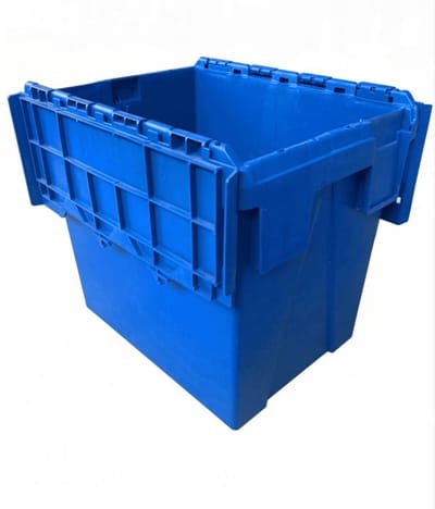 VISO DSW4336 Box met klapdeksel (b x h x d) 400 x 250 x 300 mm Blauw 1 stuk(s)
