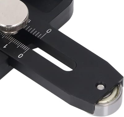 Dunne Ripmal - Tafelzaaggeleider - Houtbewerking Sneden - Aluminiumlegering - 3/4 & 3/8 Inch - Zilver