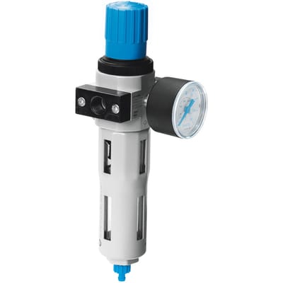 Festo Filterregelaar G1/4'' 0,5-12bar 1400l/min 40µm Mini - 159631 - P2XQN