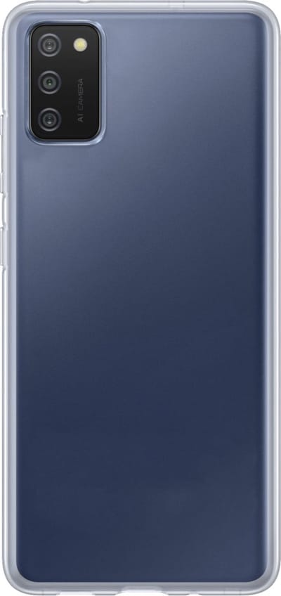 Hoes - Geschikt voor Samsung Galaxy A02s - Sterk & Shockproof - Hoesje Cover - Siliconen Case - Transparant