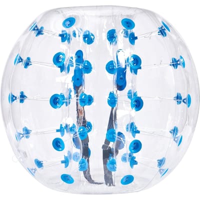 Opblaasbare Bumperbal 1-Pack, 1,2M Lichaams Sumo Zorb Ballen voor Tieners, 0,8 mm Dik PVC Menselijke Hamster Bubble Ballen voor Buitenspellen in Teamverband, Bumper
