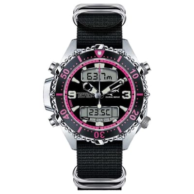 Chris Benz - CB-D200X-P-NBS - Duikershorloge - Unisex - Quartz
