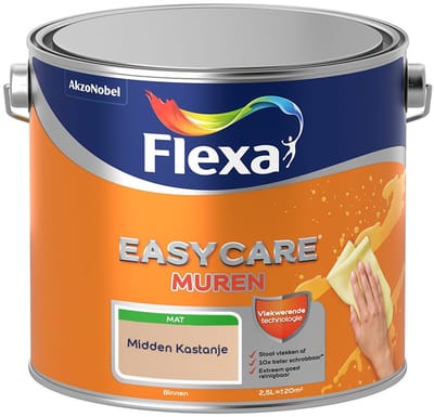 Flexa - Easycare Muren - Midden Kastanje - Mengverf - 2,5 L