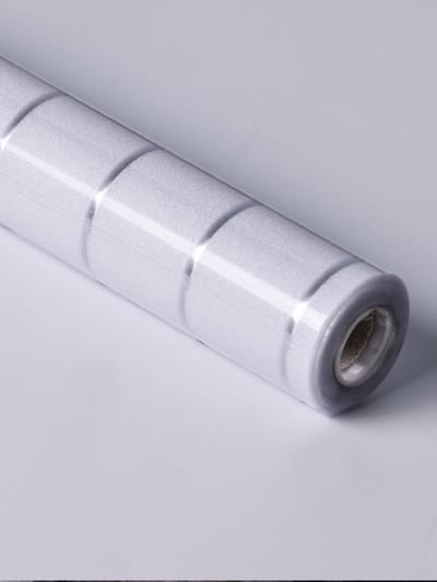 Vierkante, doorschijnende, ondoorzichtige verduisteringsrol - per meter - Antistatische blikfolie - 45 cm x 10 m