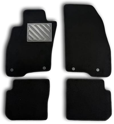Vloermatten voor Fiat Punto Evo en Punto vanaf 2009, precies passend en antislip