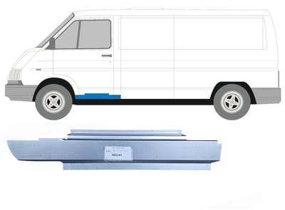 Reparatie dorpel voorste deuren voor Renault Trafic 1980-2001 / Links