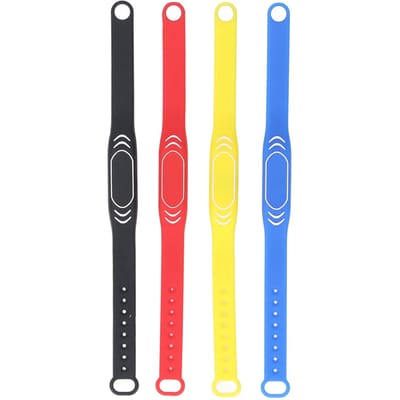 NFC Armband T5577ID Kopieerbaar Waterbestendig 4 Kleuren Siliconen Polsband voor Toegangscontrole yellow