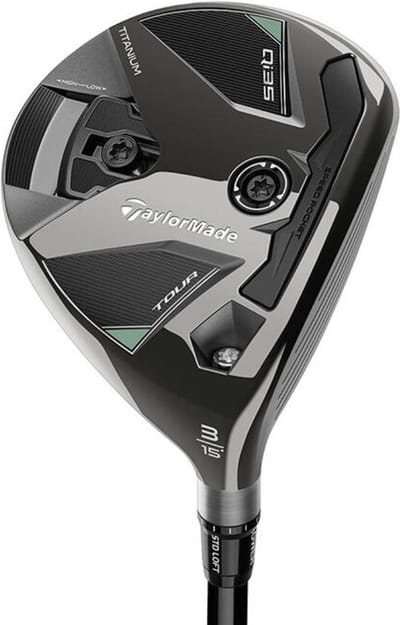 TaylorMade Qi35 Tour Ti Fairway Wood 2025 | 3 | 15° Loft (instelbaar van 13° tot 17°) | Rechtshandig | Regular |