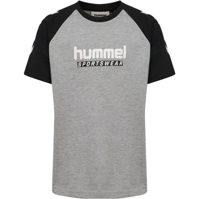 T-shirt met kinderlogo Hummel