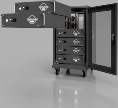 Voltsmile RPC cabinet 22U - maximaal 6x 5kWh V-serie batterij