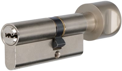 S2 set veiligheidscilinders F6 K30/45 SKG 2, knopcilinders (set van 2 stuks, gelijksluitend)
