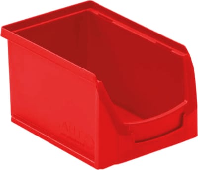 Alpac Magazijnbak - Opbergbak - 230 x 150 x 125 mm - 3L - Rood