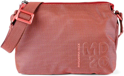 MANDARINA DUCK schoudertas MD20 Pochette Pecan Nut lichtrood