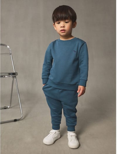 Next - Jongens - Set met sweatshirt en joggingbroek - Blauw