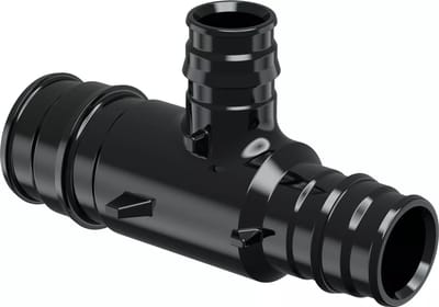 Uponor PE Xa Q&E PPSU Master T stuk verlopend 32x20x25mm