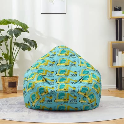 Grote Zitzakstoel XL zonder Vulling - Comfortabele Lounge Stoel voor Volwassenen en Kinderen