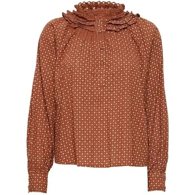 Damesblouse met lange mouwen Atelier Rêve Violett