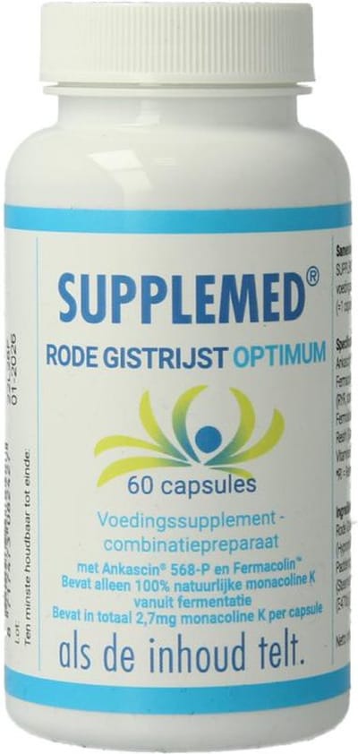 Supplemed Rode gist rijst optimum 60 Capsules