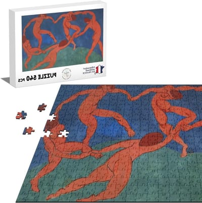 Klassieke Puzzel - Legpuzzel Kunst - Ontspannend Tijdverdrijf - Gedrukt in Frankrijk - 52 x 375 cm - Multicolor