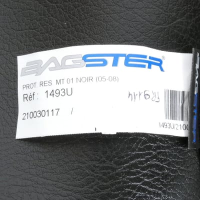 bagster zwarte tankmat voor motor yamaha 1670 mt-01 2005 tot 2011 1493u
